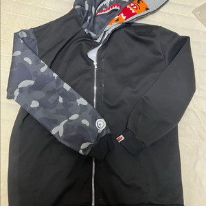 베이프 더블 집업