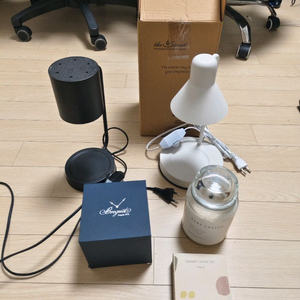 캔들 램프 세트