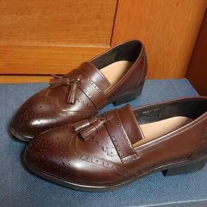 헤리티지 가죽 국산 255 구두 로퍼 새상품 운동화