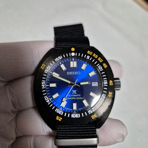 세이코 mod 청판 다이버 오토매틱 독사 케이스