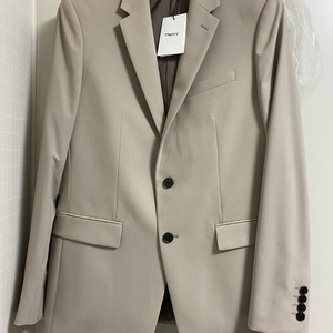 새상품)띠어리 울블레이저100-다크샌드