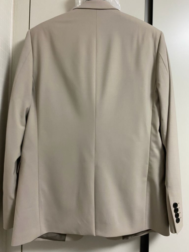 새상품)띠어리 울블레이저100-다크샌드--2