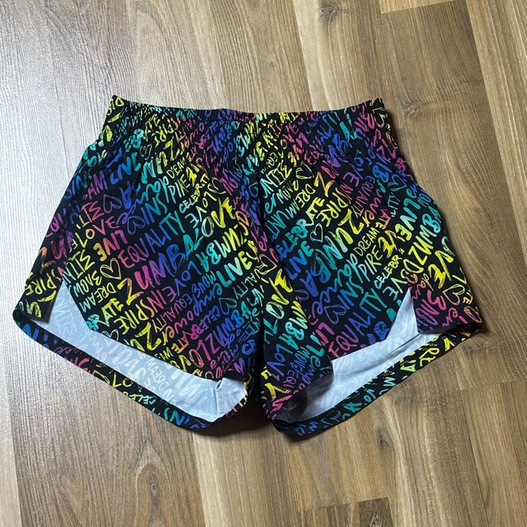 줌바웨어 xs 옷 셋업 세트 트레이닝 바람막이 반바지 숏팬츠--2