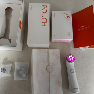 닥터팅글 고주파 마사지 기계 (택포) 풀세트( 소독티슈 및 파우치 새제품)