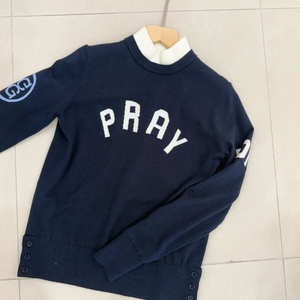 여성지포어 방풍 모크넥 방풍스웨터 네이비 M