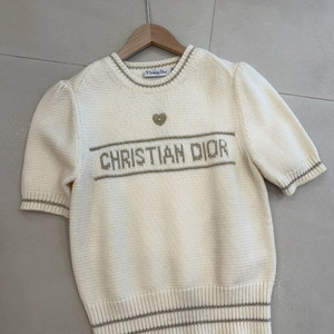 Christian Dior 반팔 니트 38사이즈