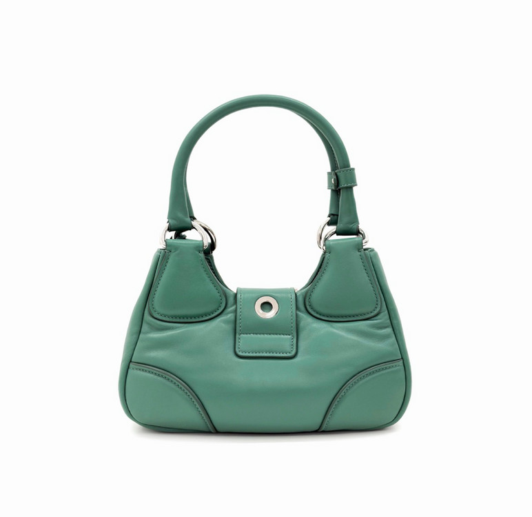 프라다 여성 문백 패딩 패디드 나파 레더 숄더백 크로스백 가방 망고 그린--2