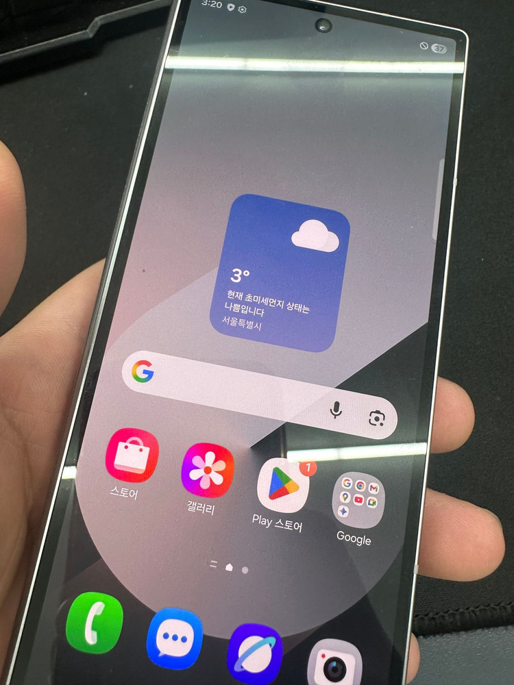 갤럭시Z폴드6 512GB 자급제 실버색상--1