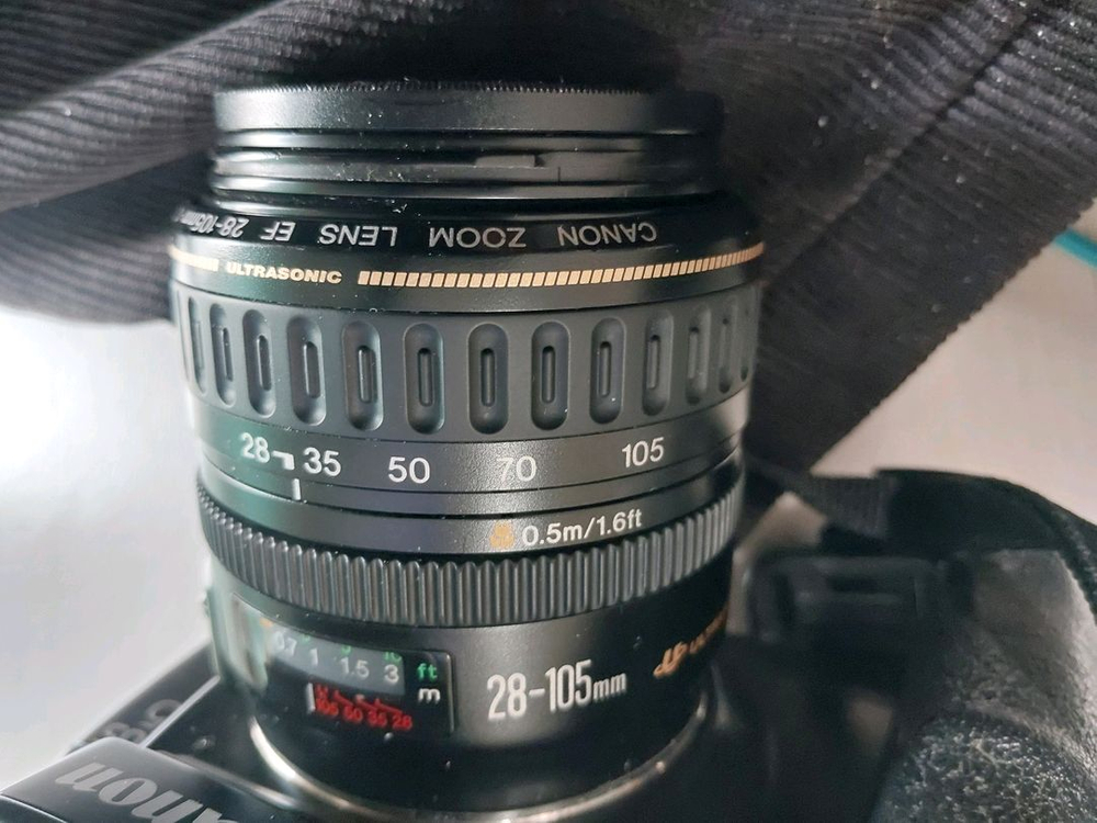 DSLR 카메라 + 28-105mm 렌즈 세트 이미지