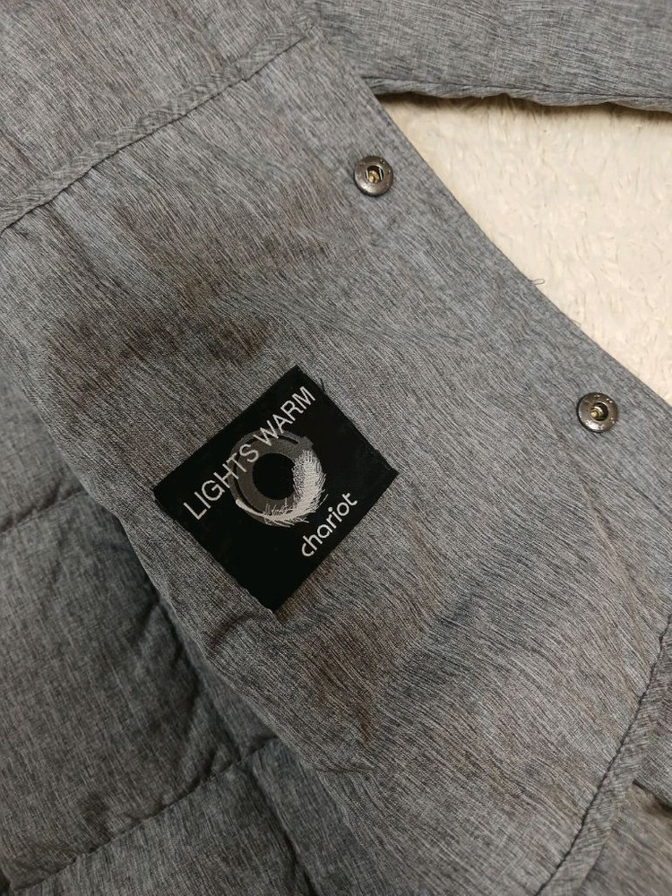 [남성95] 정품 chariot 덕다운 봄패딩점퍼 새것수준 무료배송--6