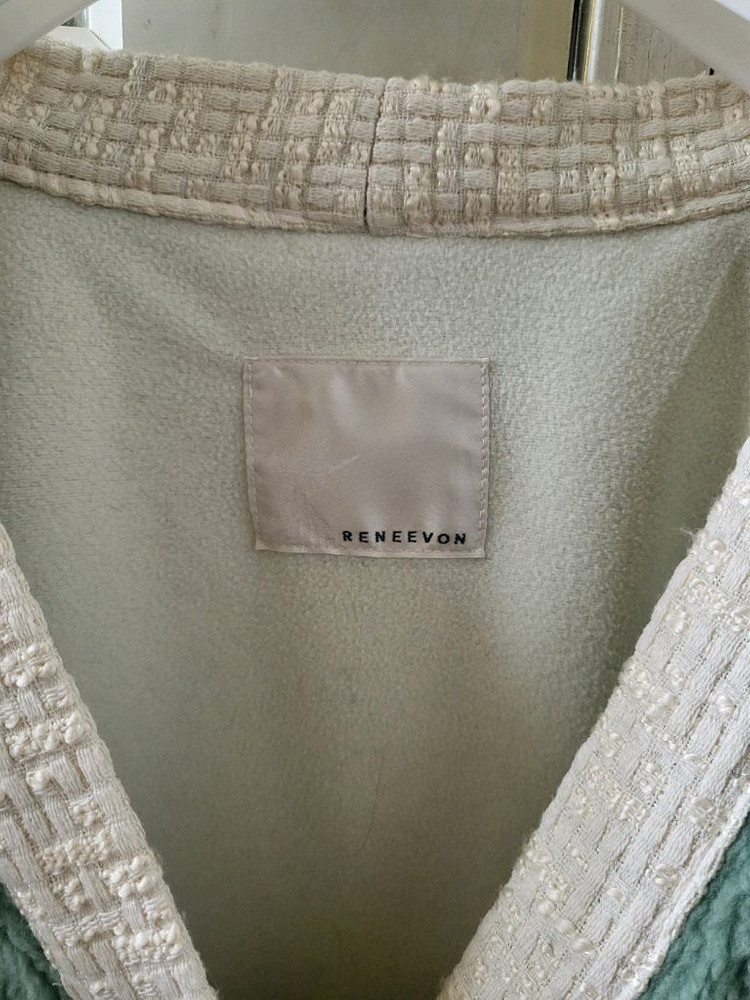 레니본 뽀글이 가디건 자켓--2