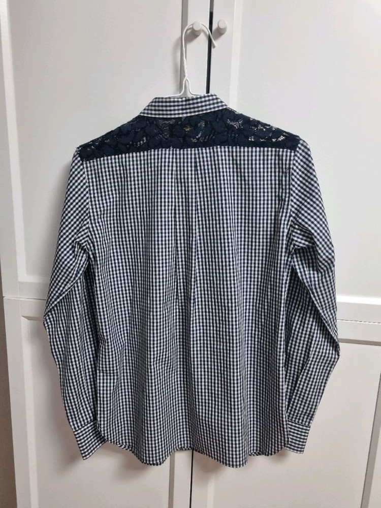 Intimate Diary 체크 레이스 셔츠 스몰 인티밋 다이어리 이미지