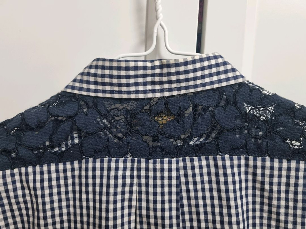 Intimate Diary 체크 레이스 셔츠 스몰 인티밋 다이어리 이미지