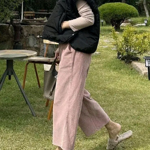 코듀로이 와이드 팬츠