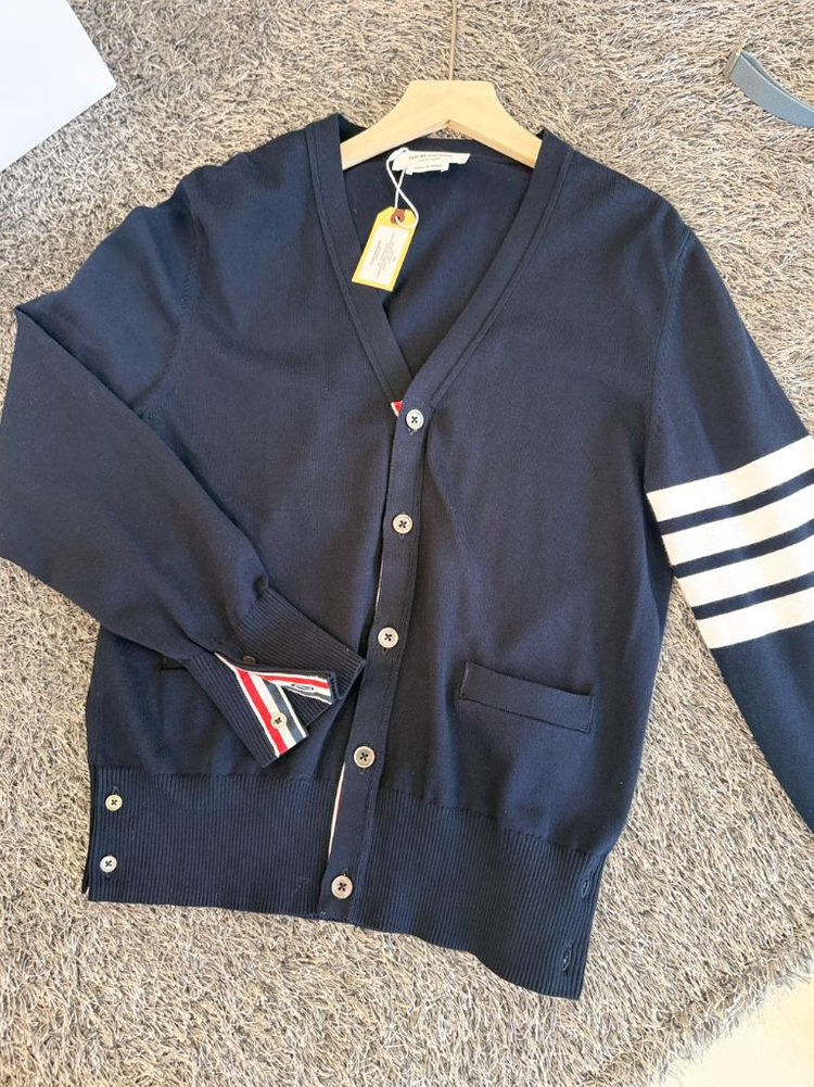 남여공용 톰브라운 네이비 가디건--2