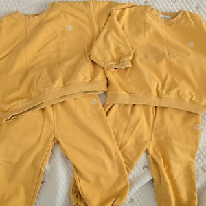 병아리 노란색 상하복 세트 (한개가능) 90-100추천
