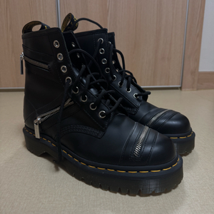 닥터마틴 1460 Bex Leather Zipper Black 260mm