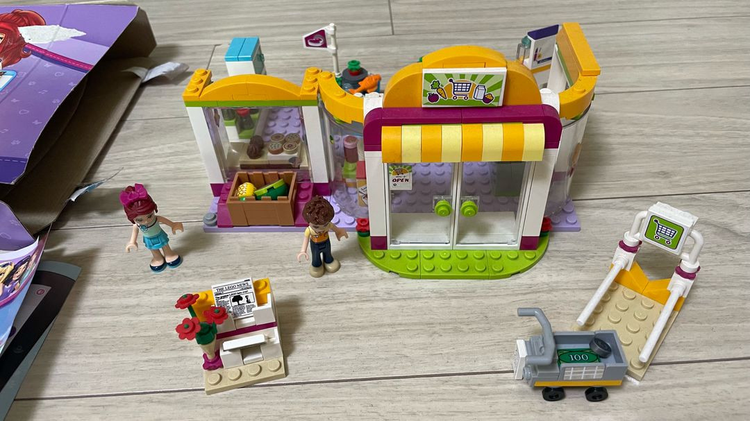 레고 프렌즈 41118 하트레이크 슈퍼마켓--2