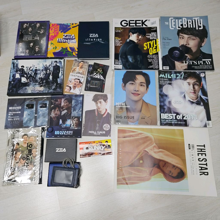 임시완 · 박형식 · 황광희 · 김동준 | 제국의아이들 굿즈 & 자료 일괄 양도--1