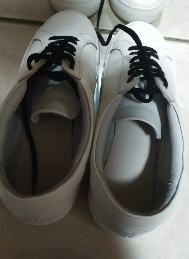 커스텀에이드 3cm 소가죽 에센셜 스니커즈 아론(CR0040)--2