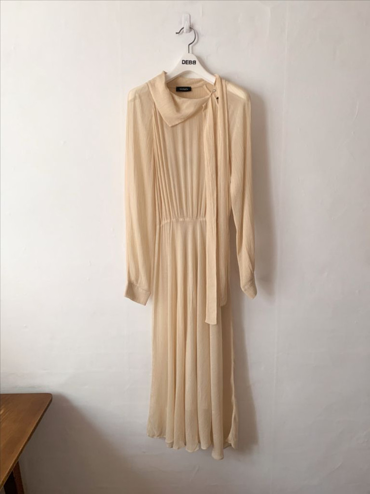 Max&Co 비스코스 롱 드레스--6