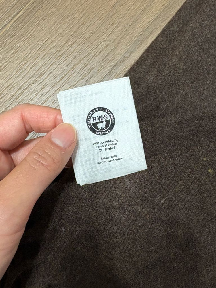 아크네스튜디오 머플러 브라운 멜란지--2