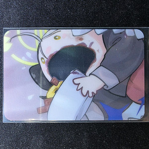 블루 아카이브 시시도우 이즈미 와앙 포토카드 이미지