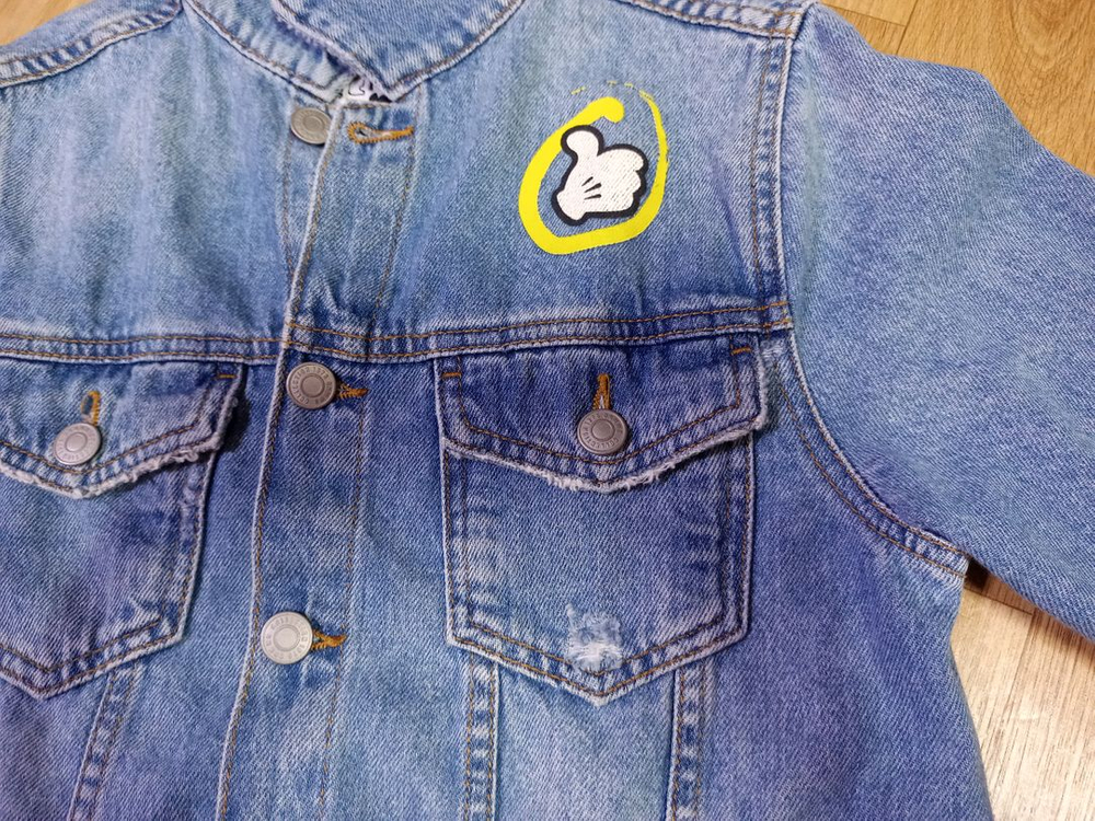 자라 키즈 미키마우스 청자켓 140--3