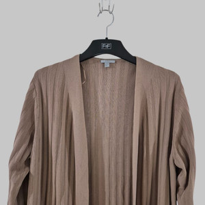 COS코스 여자 오픈형 롱 가디건 오버핏