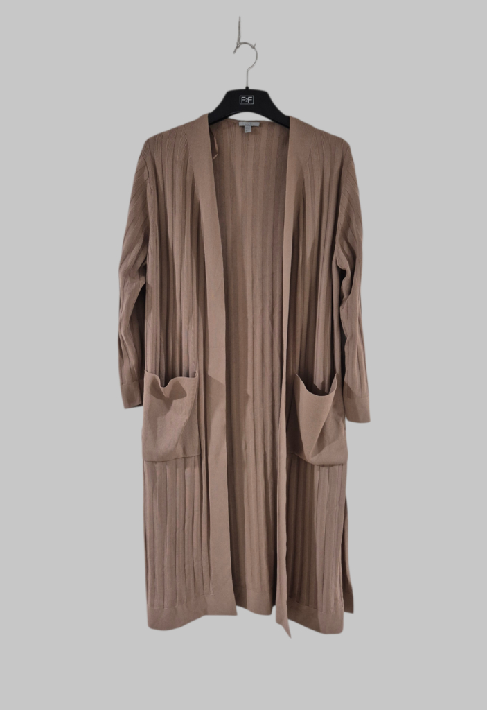 COS코스 여자 오픈형 롱 가디건 오버핏--1