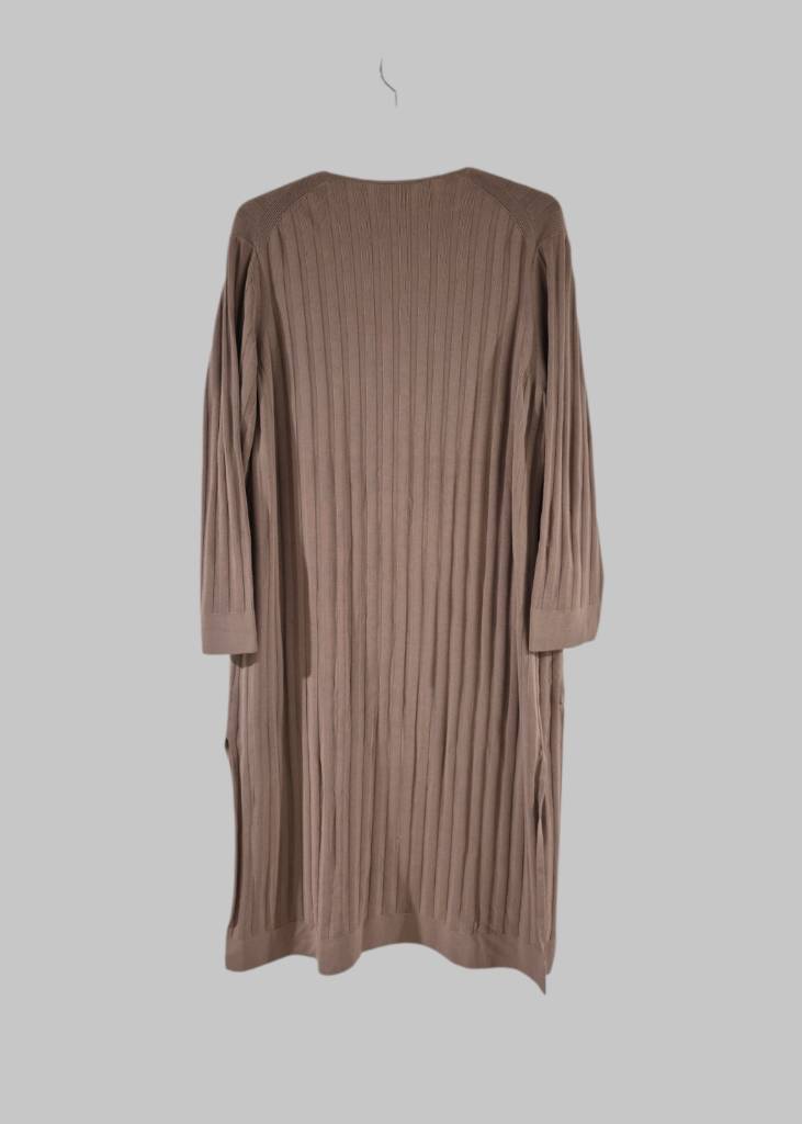 COS코스 여자 오픈형 롱 가디건 오버핏--2