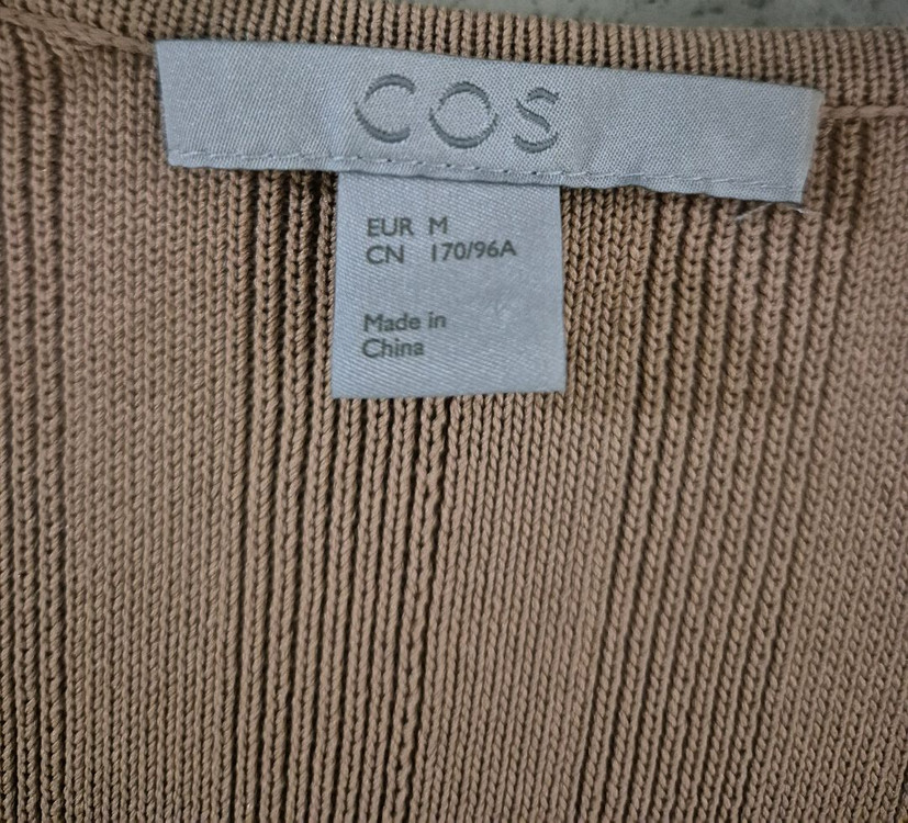 COS코스 여자 오픈형 롱 가디건 오버핏--4