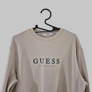 게스 스웻 맨투맨 팬츠 세트 남여공용