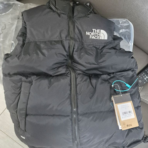 노스페이스 눕시 패딩 조끼 S 블랙 이미지