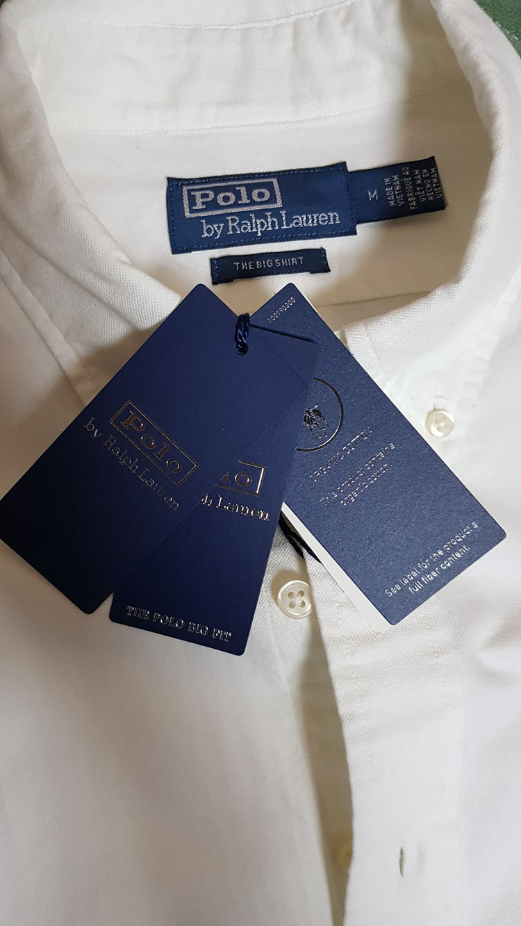 [새상품/M] 폴로 빅핏 옥스포드 셔츠 팝니다.--2