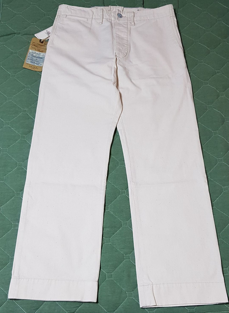 [새상품/29X32] RRL 필드 치노 팬츠 시디드 내추럴 팝니다.--2