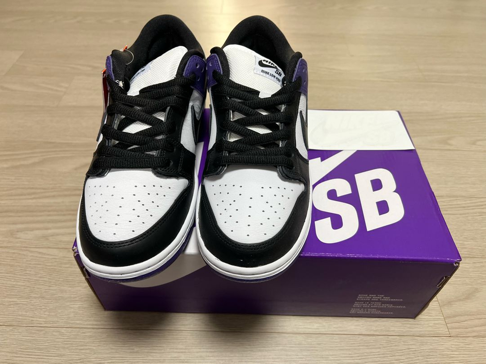 덩크 SB 코트 퍼플 260,265,270,275 판매--4