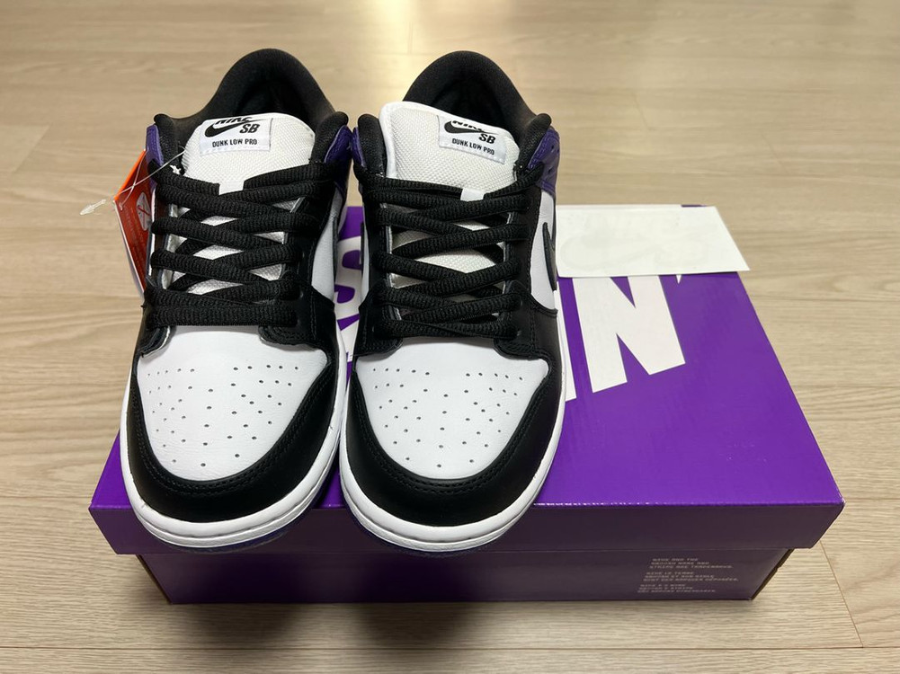 덩크 SB 코트 퍼플 260,265,270,275 판매--6