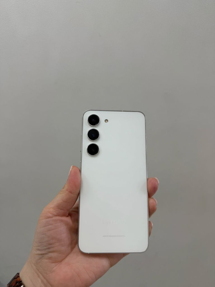(부산중고폰) 갤럭시s23 화이트 256기가 공기계 판매해요--1