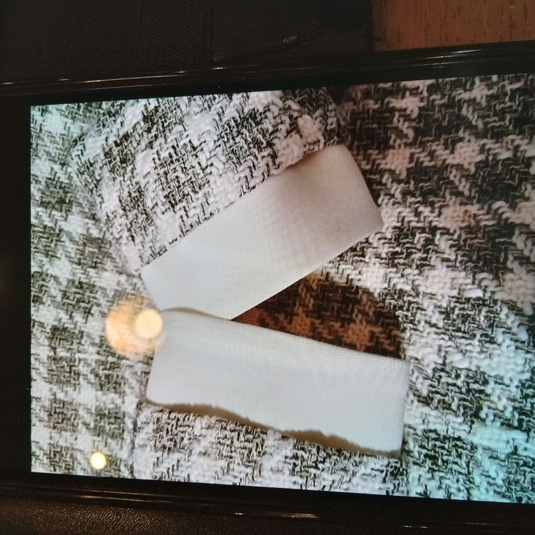 하객룩,자라 크롭 트위드 스트락처 자켓--4