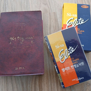 영어 사전 2권