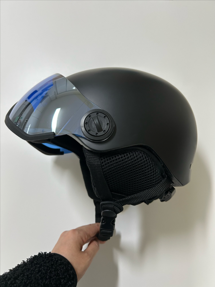 살로몬 오르카 바이저 아동 스키 헬멧--3