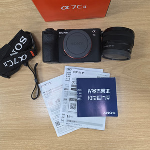 소니a7c2 블랙,28-60신번들 상태좋은바디렌즈팔아요
