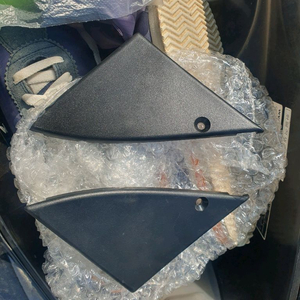 구형 프라이드 백미러 삼각 내장커버 좌우 신품 이미지