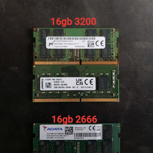 ddr4 16gb, 8gb 3200 노트북 램
