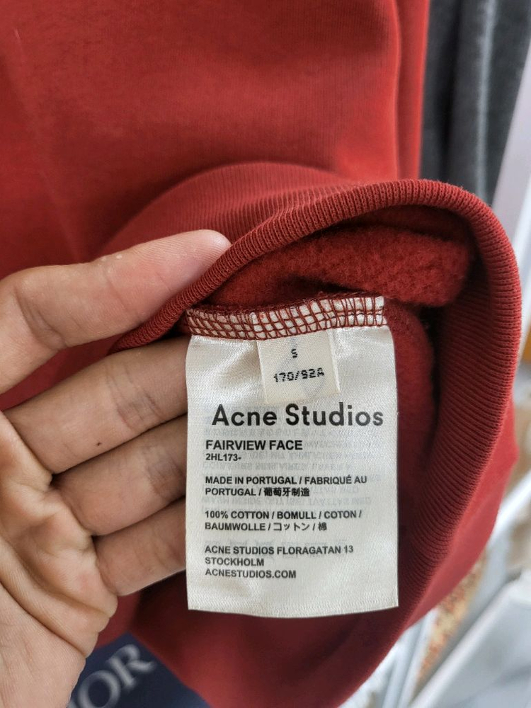 아크네스튜디오 페어뷰 페이스 맨투맨--3