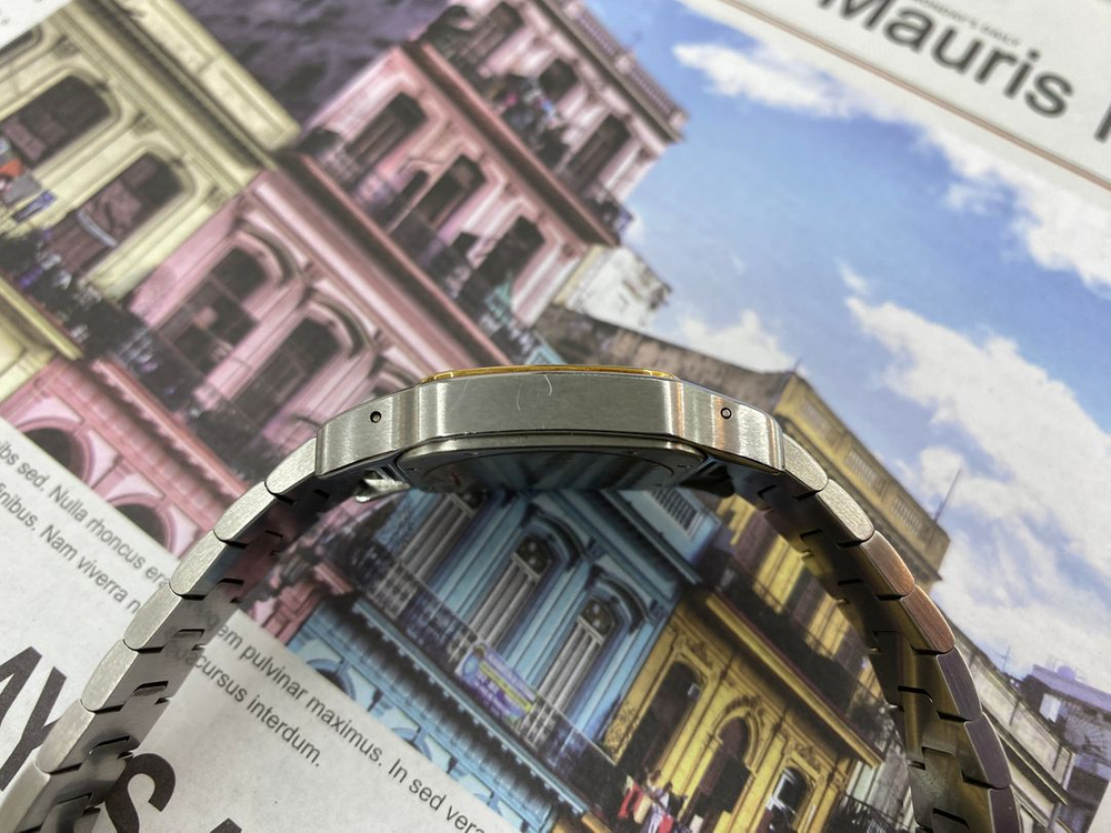 까르띠에 산토스 갈베 XL 18K콤비 남성용시계 [중고명품 리셀온] 이미지