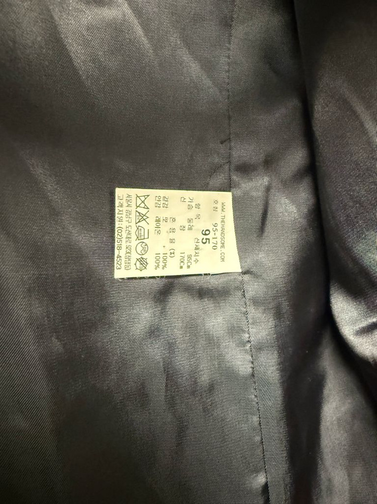 타임옴므 체크코트 팝니다 이미지