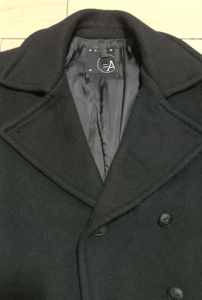 앤듀 남성 모직 숏코트 90사이즈 이미지