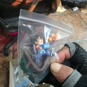 드래곤볼 캡슐 오공 크리링 우유배달 팝니다